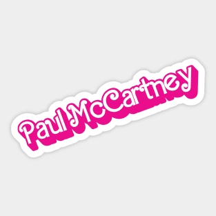 Paul McCartney x Barbie Sticker